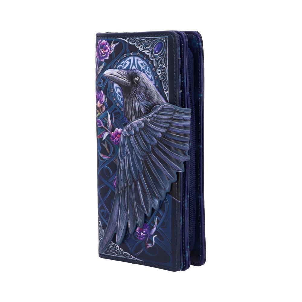 Ravens Flight Embossed Purse