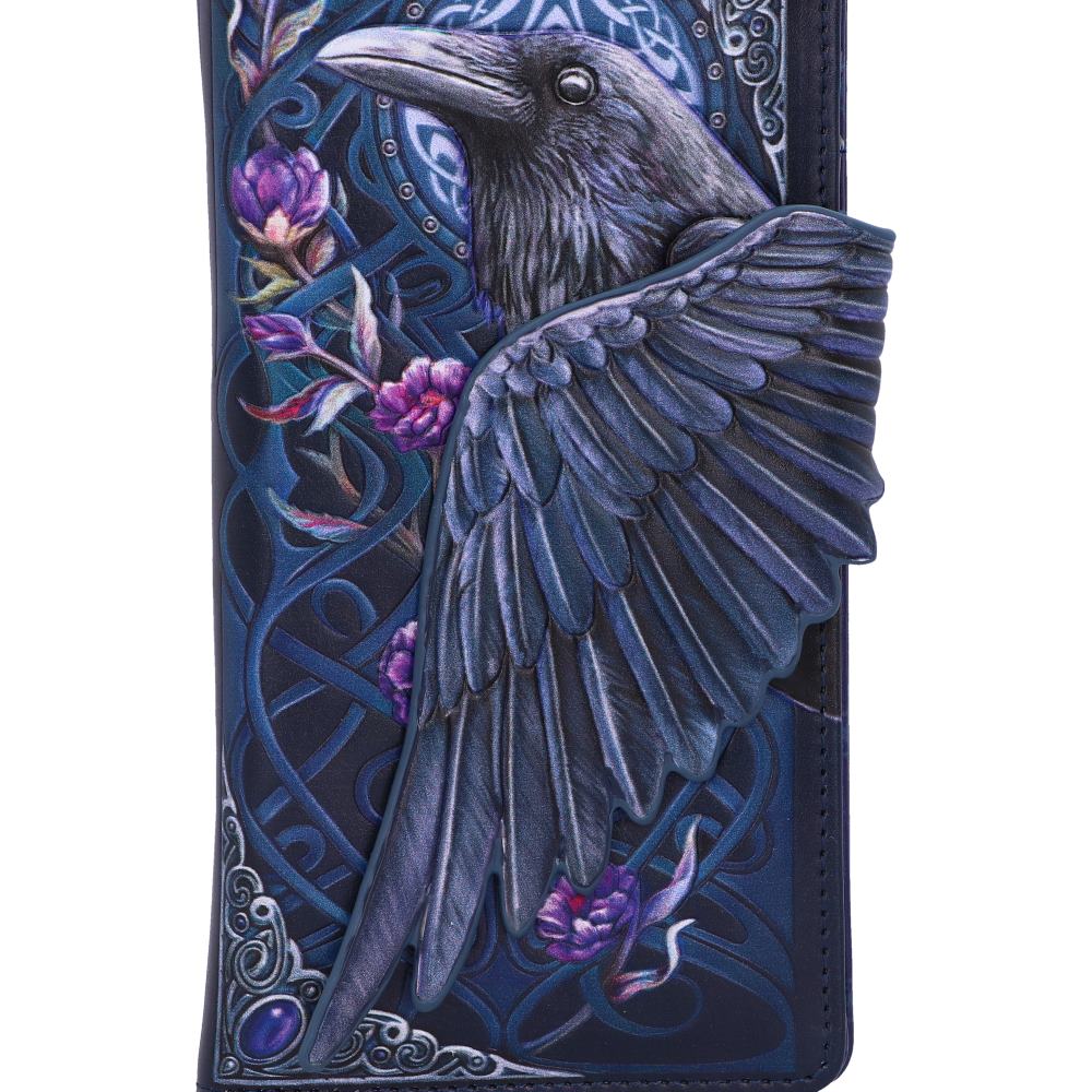 Ravens Flight Embossed Purse