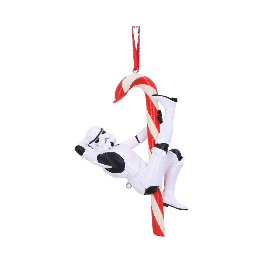 Stormtrooper Candy Cane Hanging Ornament