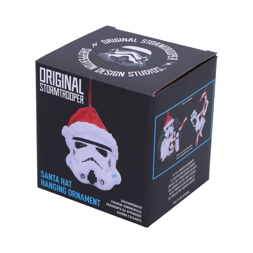 Stormtrooper Santa Hat Hanging Ornament