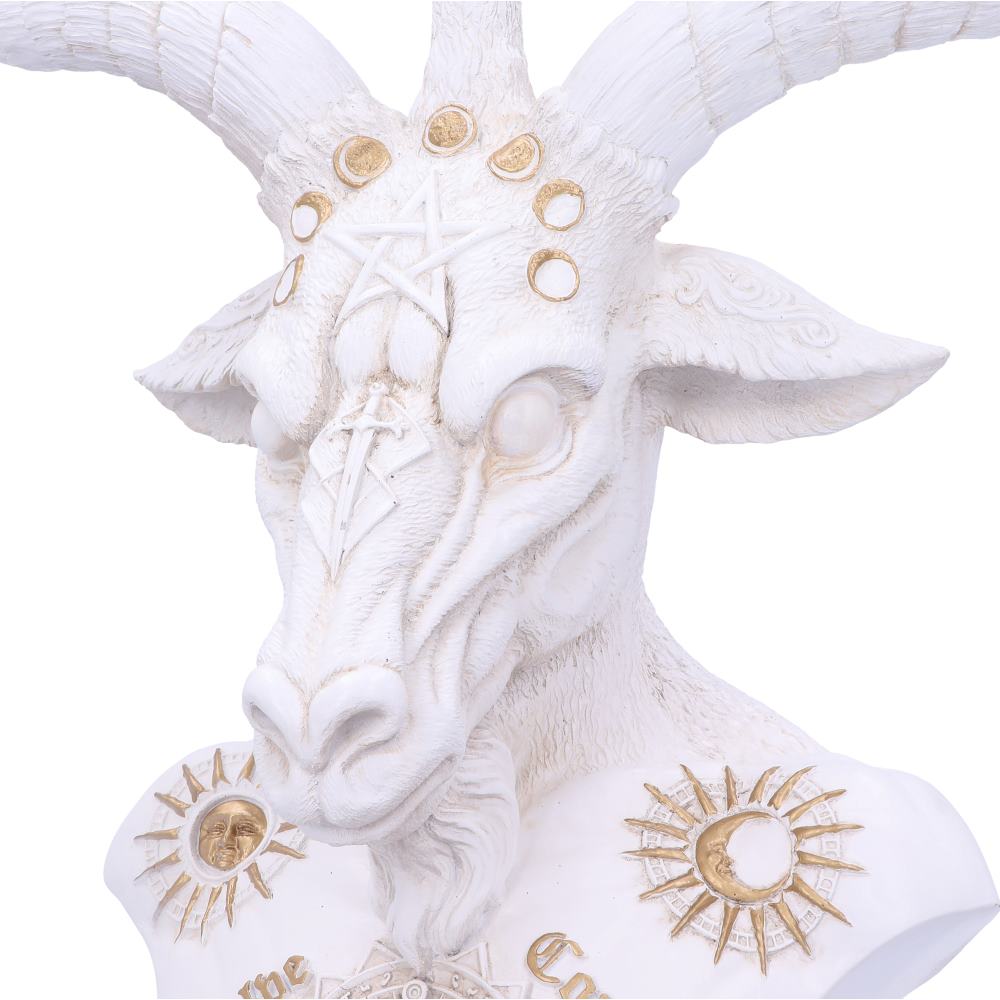 Baphomet Bust (White)