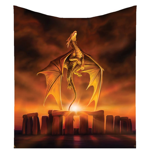 Solstice Dragon Throw - Anne Stokes