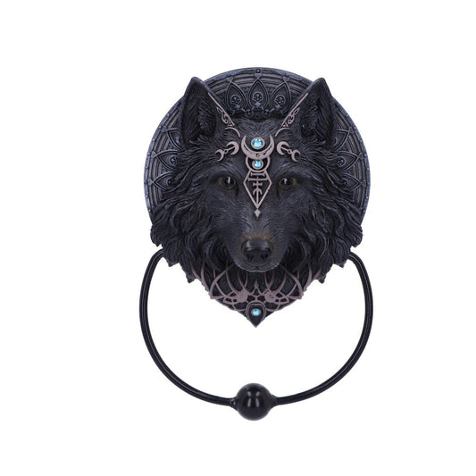 Wolf Moon Door Knocker