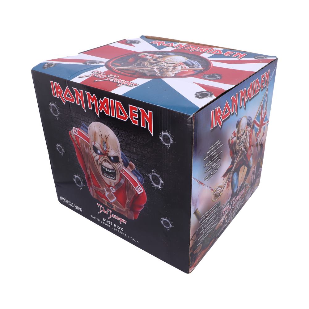 Iron Maiden The Trooper Bust Box