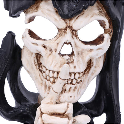 Sssshhh - Reaper Skull Figurine