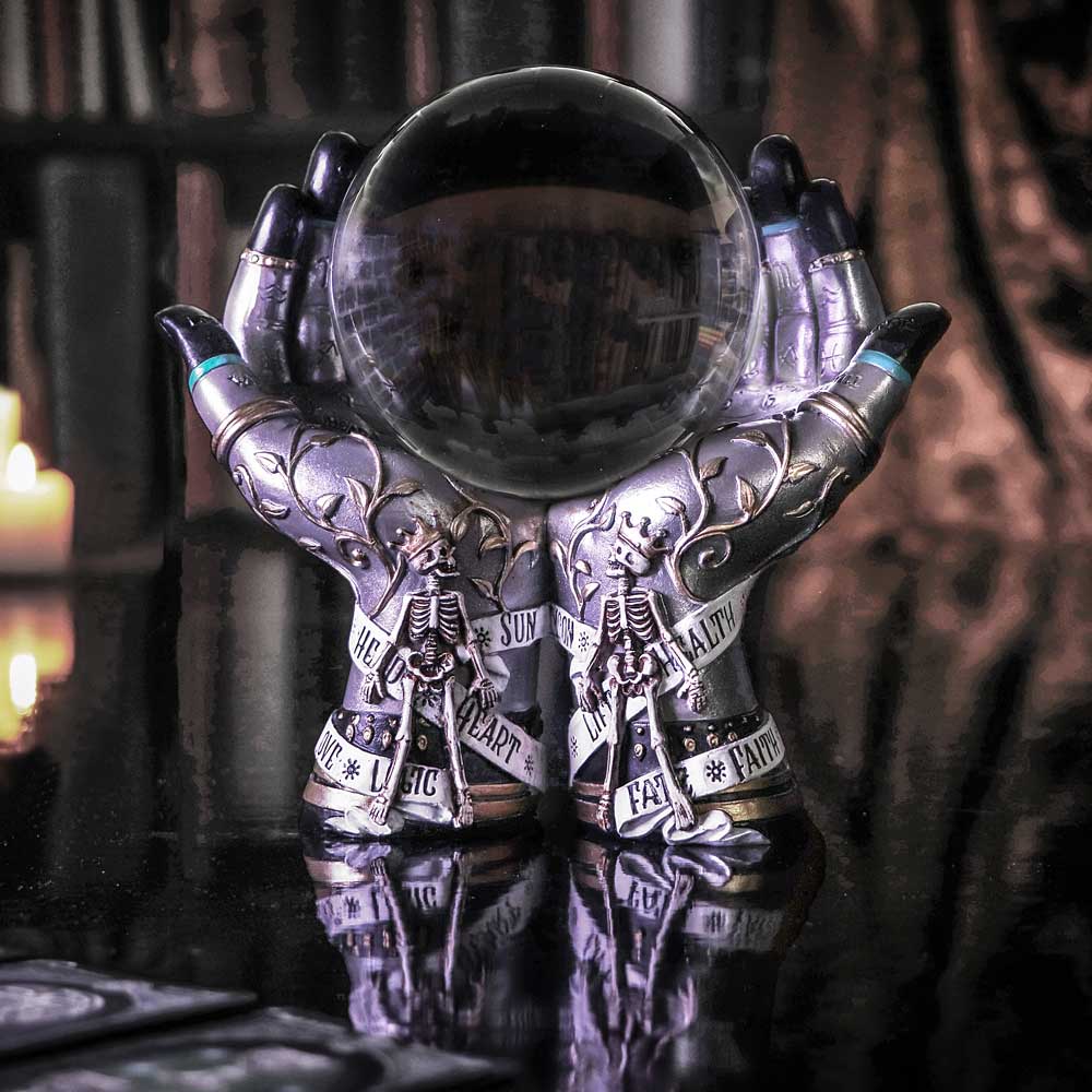 Hands of the Future Crystal Ball Holder