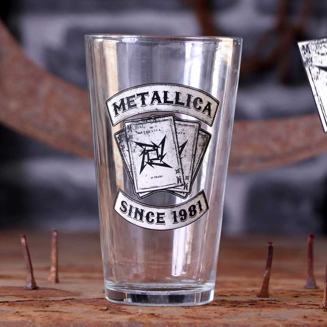 Metallica Glassware - Dealer