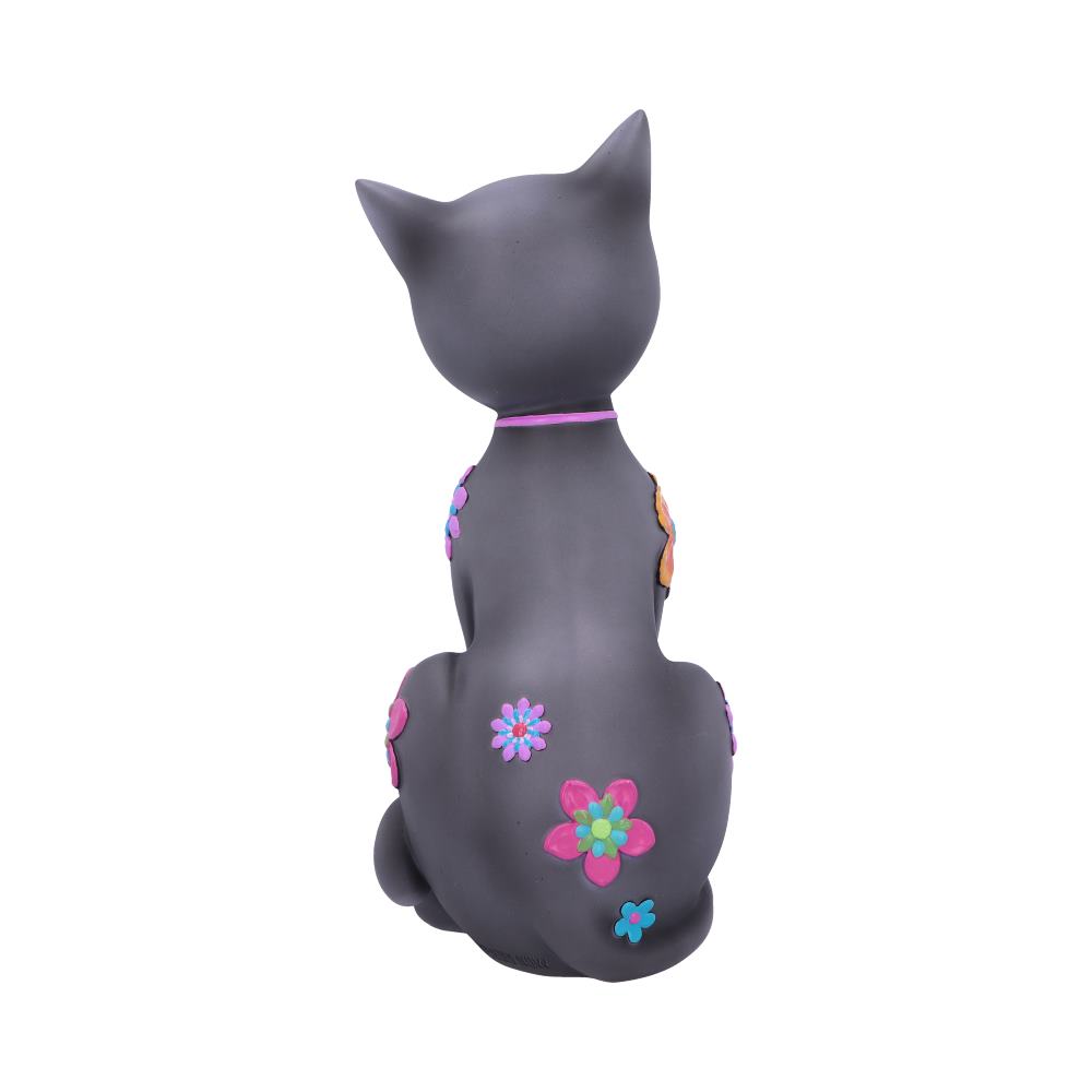 Hippy Kitty Figurine