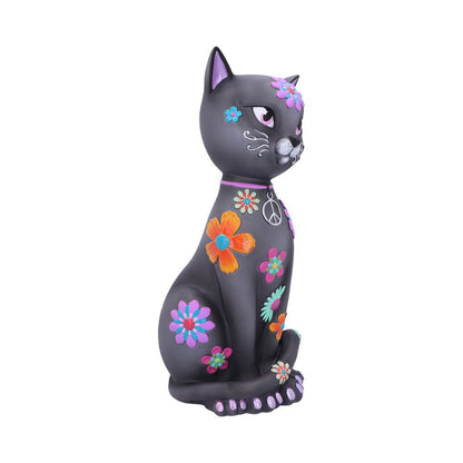 Hippy Kitty Figurine