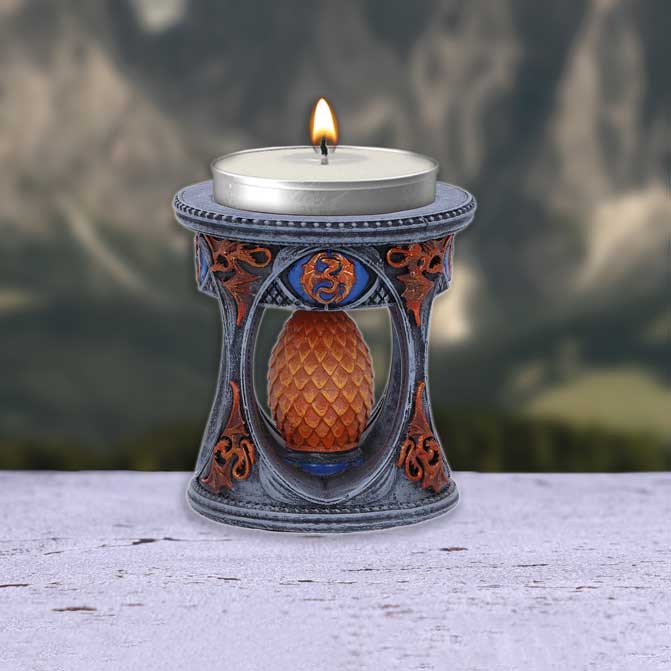 Dragon Heart Tea Light Holder