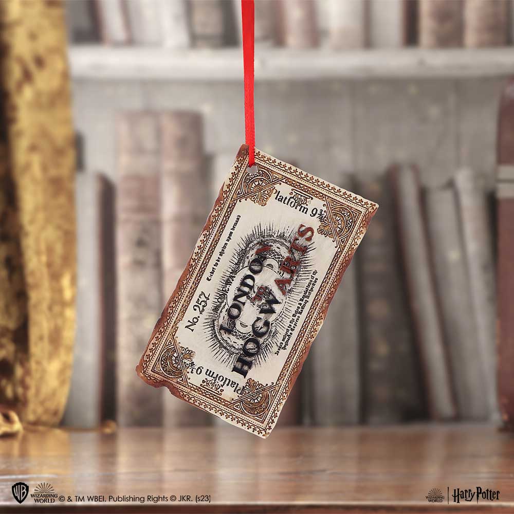 Harry Potter Hogwarts Ticket Hanging Ornament