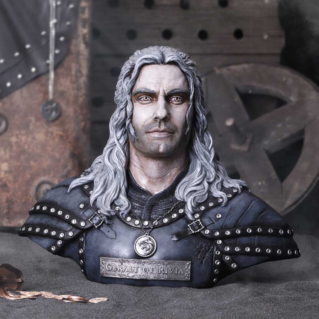 The Witcher Geralt of Rivia Bust