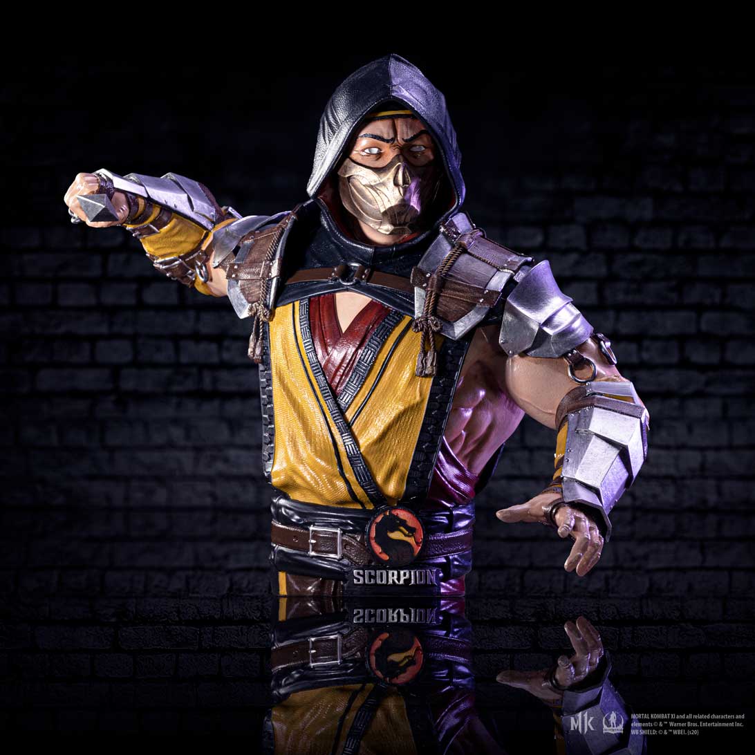 Mortal Kombat Scorpion Bust