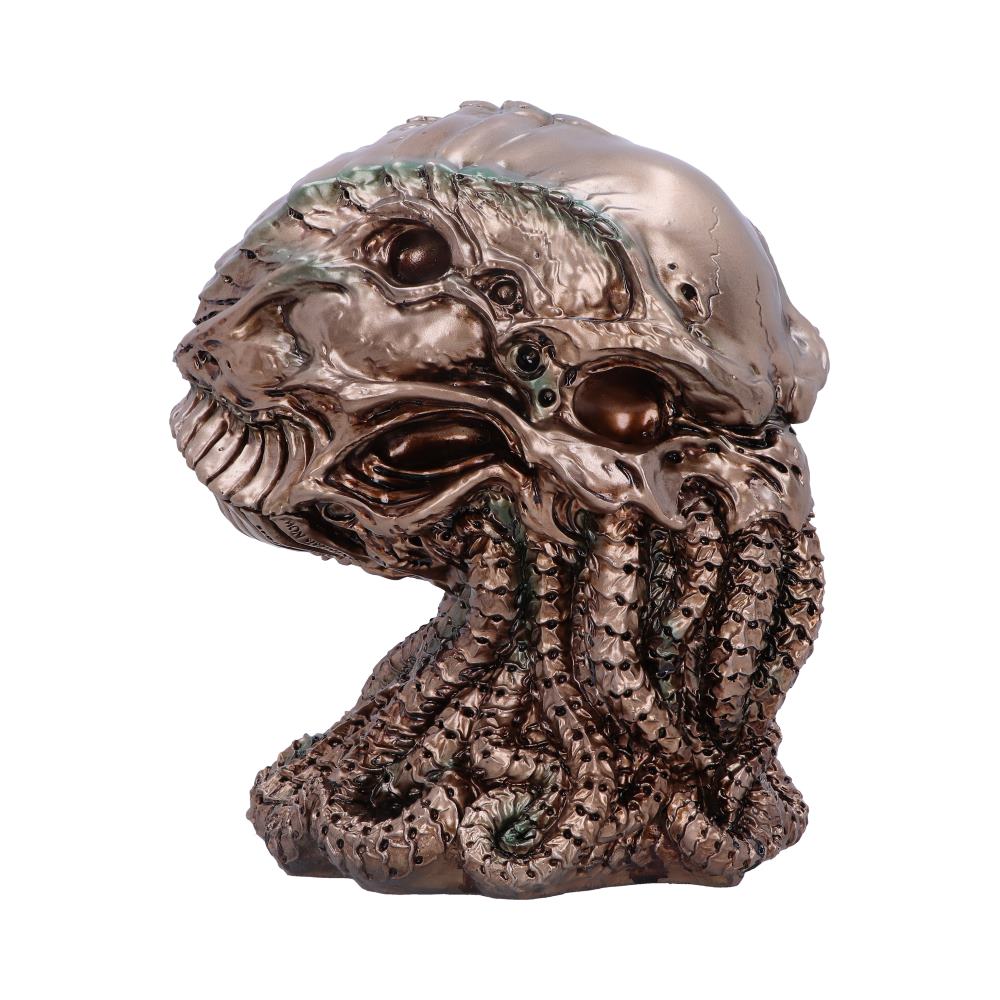 Cthulhu Skull Bronze Figurine