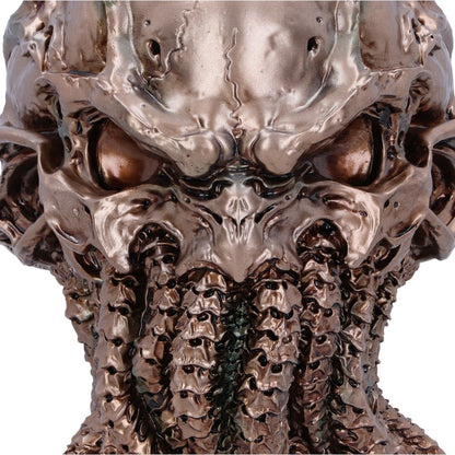 Cthulhu Skull Bronze Figurine