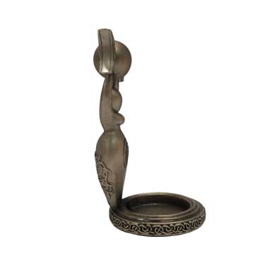 Spiral Goddess Tea Light Holder