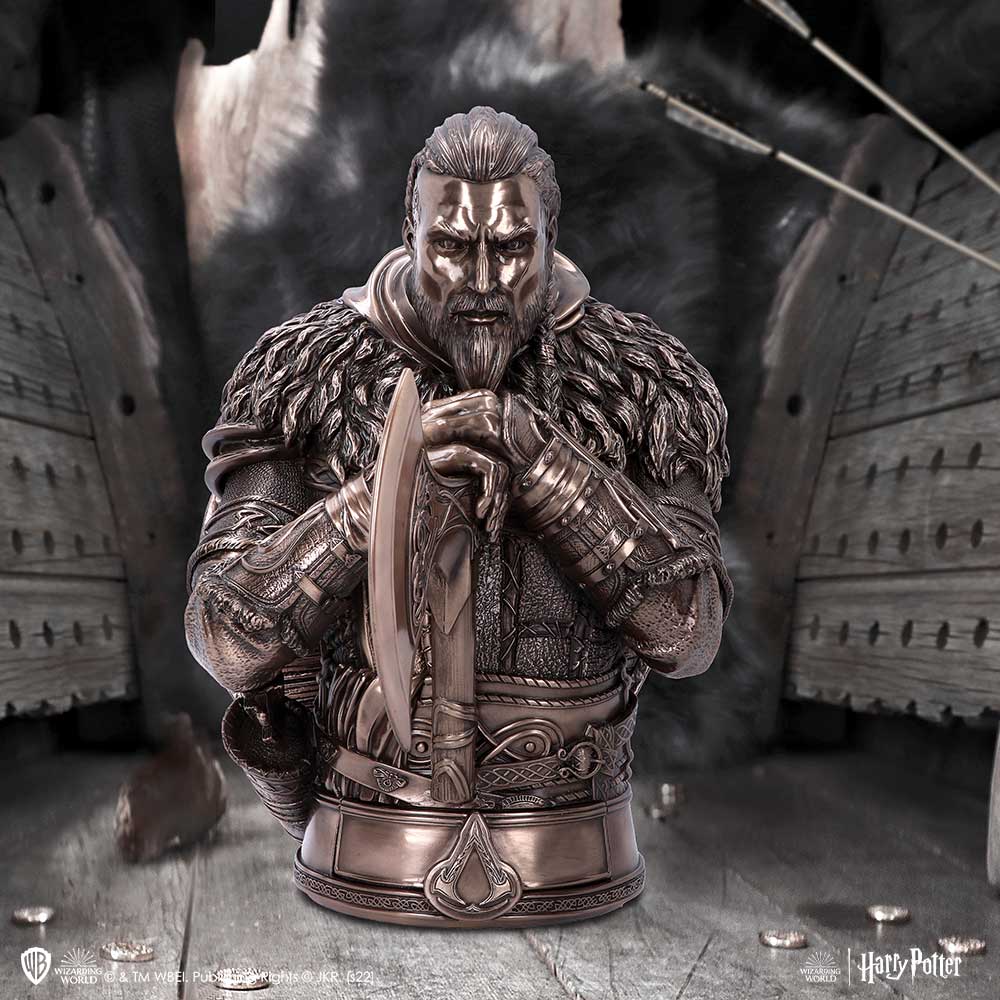 Assassin's Creed Valhalla Eivor Bust - Bronze