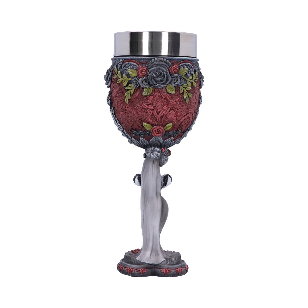 Mrs &amp; Mrs Gothic Wedding Goblets - Set of 2