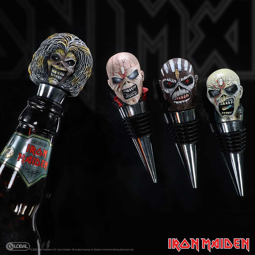 Iron Maiden Piece of Mind Bottle Stopper