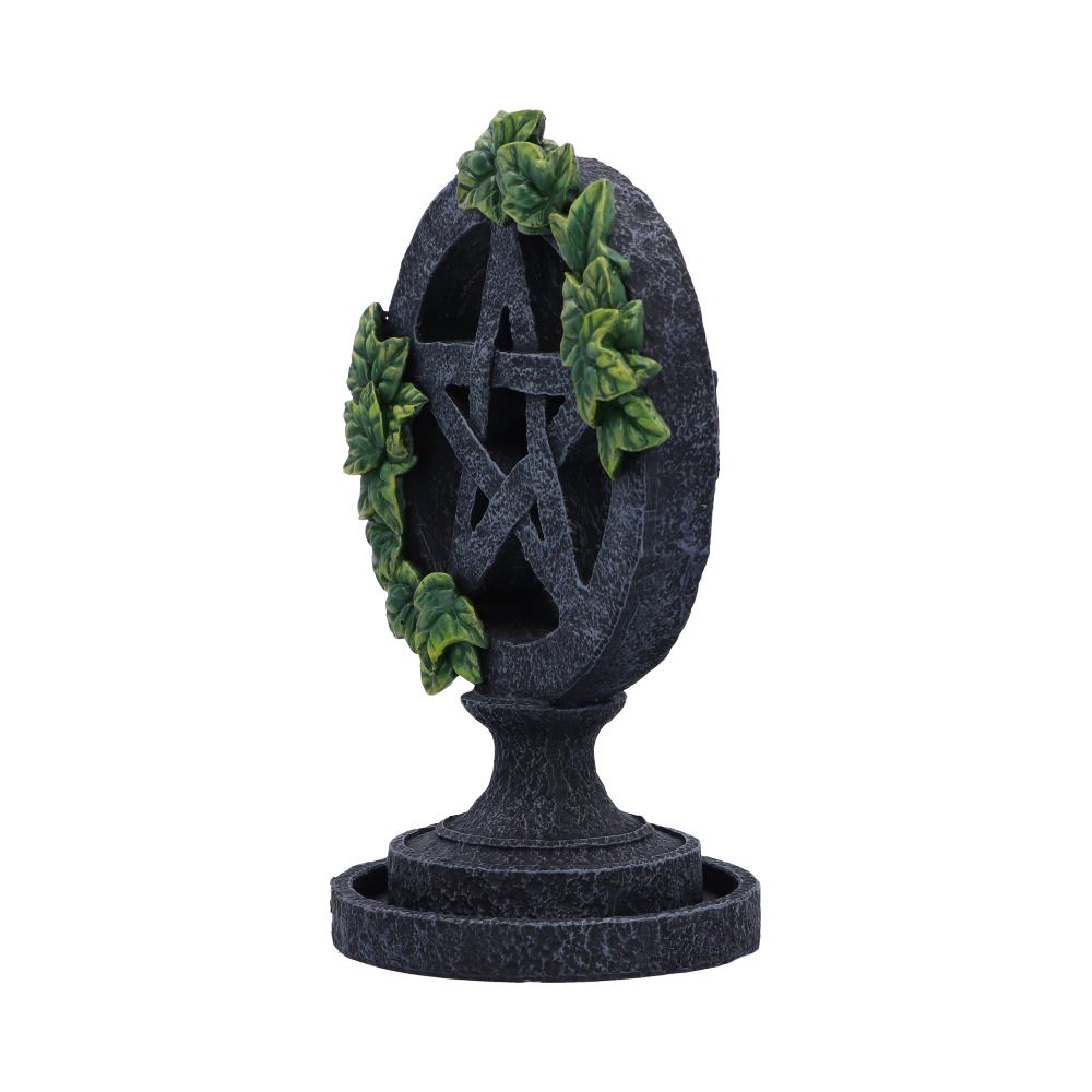 Aged Pentagram Backflow Incense Burner