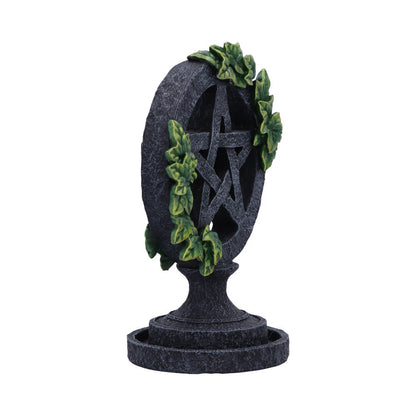 Aged Pentagram Backflow Incense Burner