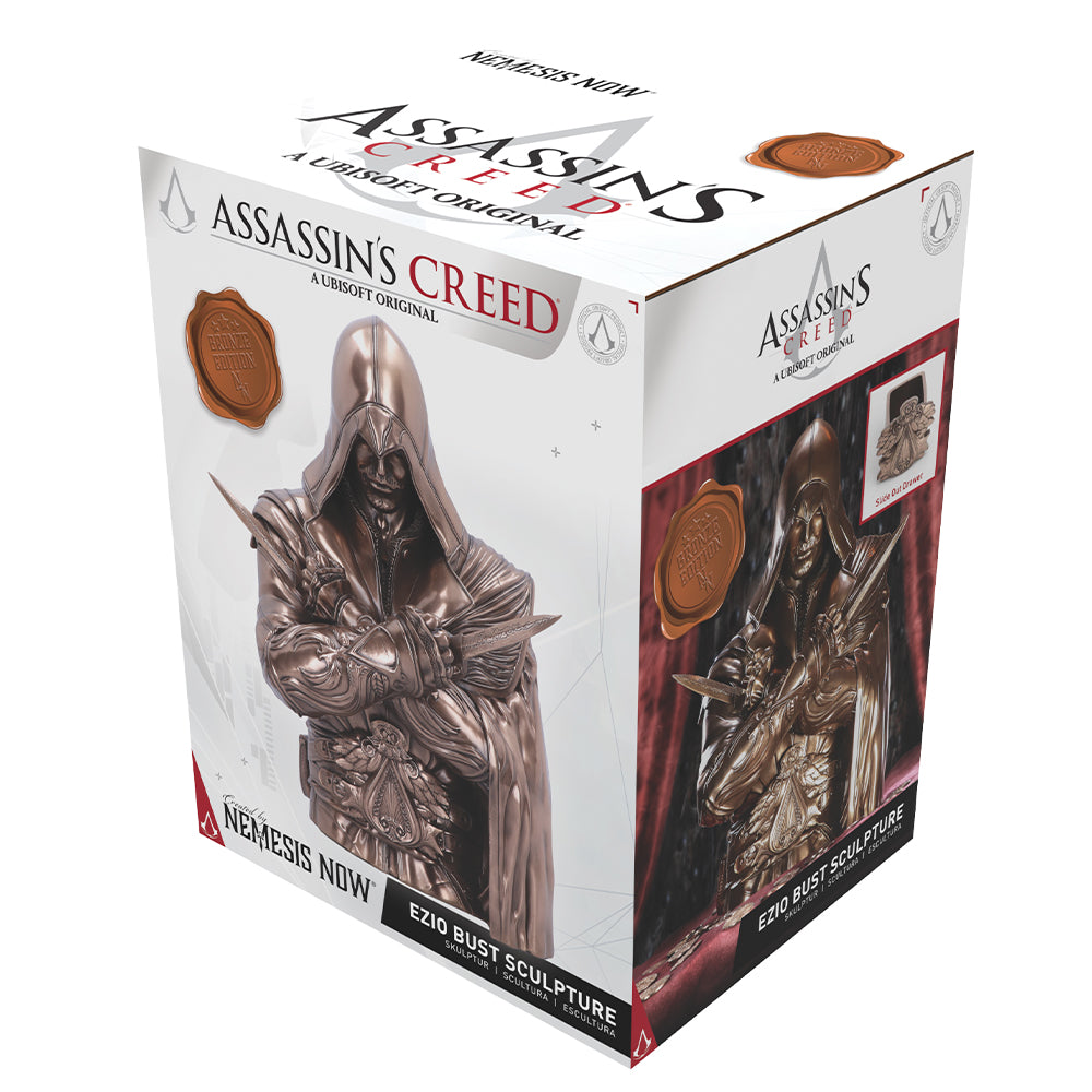 Assassin's Creed Ezio Bust Box Bronze