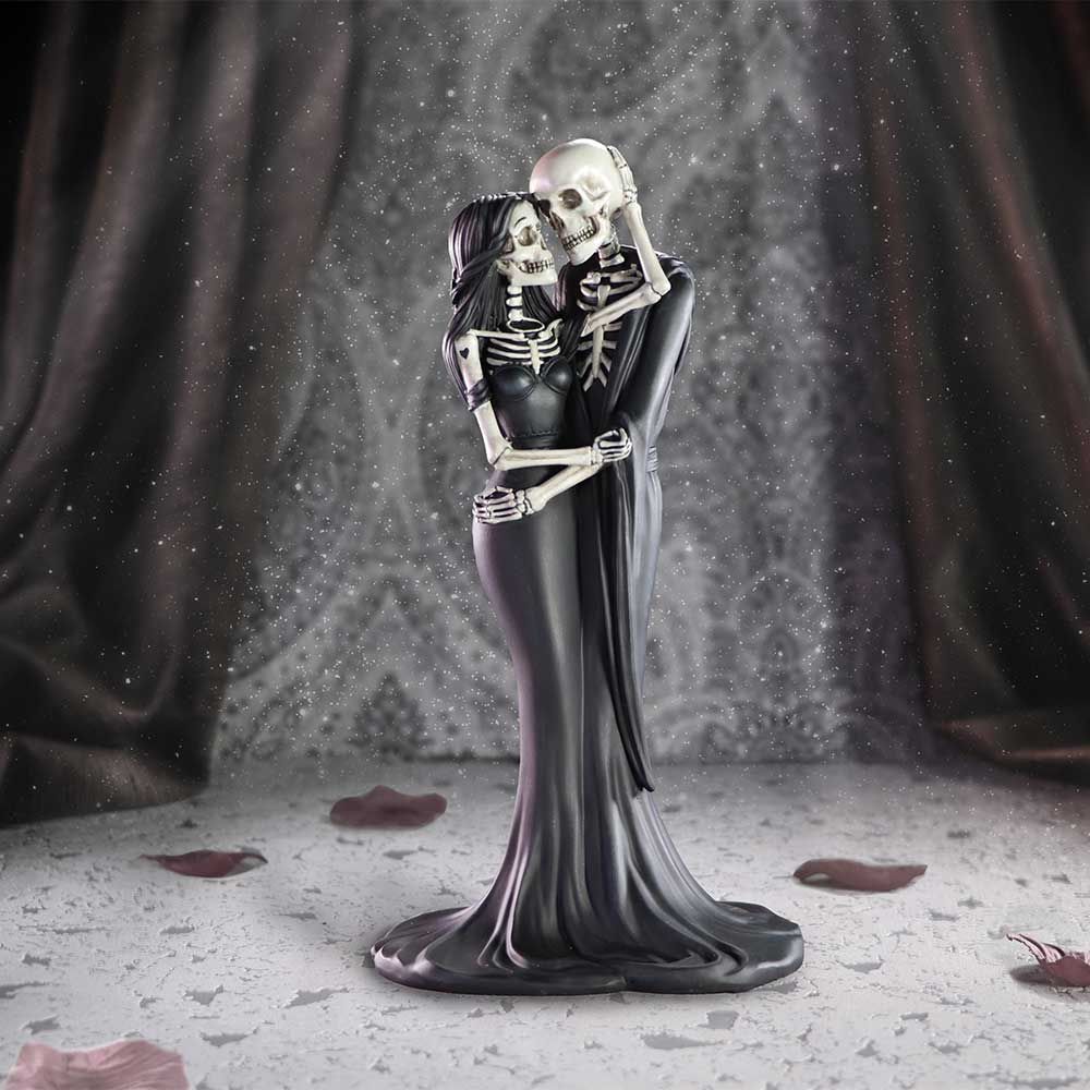 Eternal Embrace Gothic Skeletons Figurine