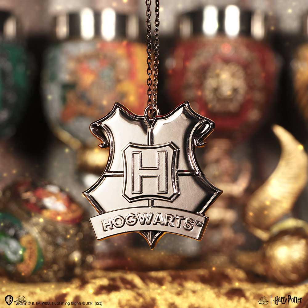 Hogwarts Crest Metal Hanging Ornament