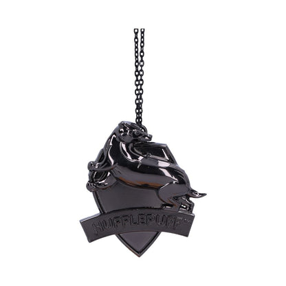 Harry Potter Hufflepuff Crest (Silver) Hanging Ornament