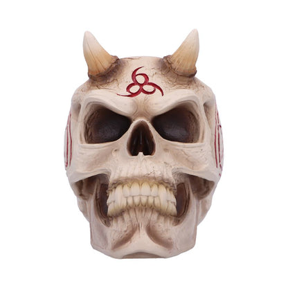 666 Skull Figurine