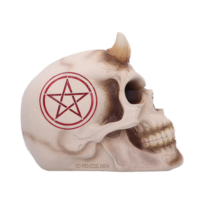 666 Skull Figurine