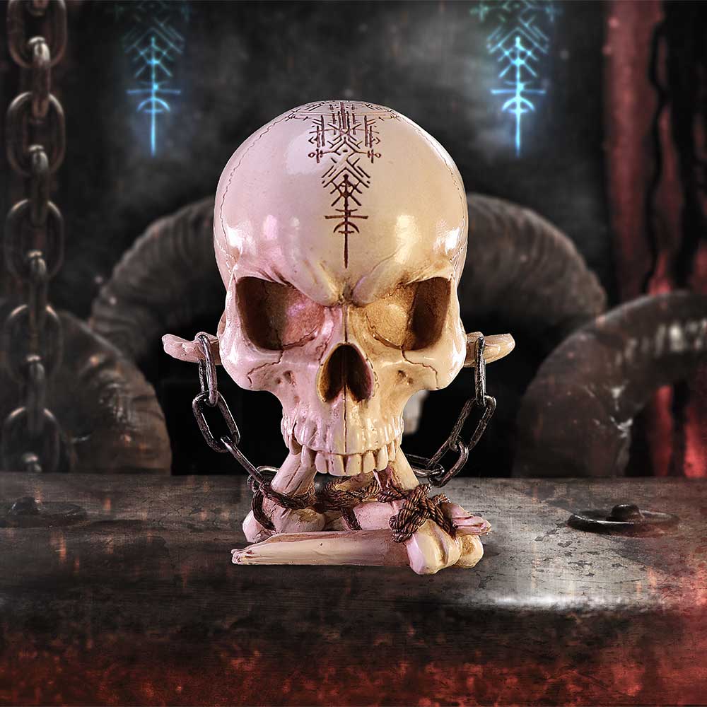 The Reckoning Skull Figurine