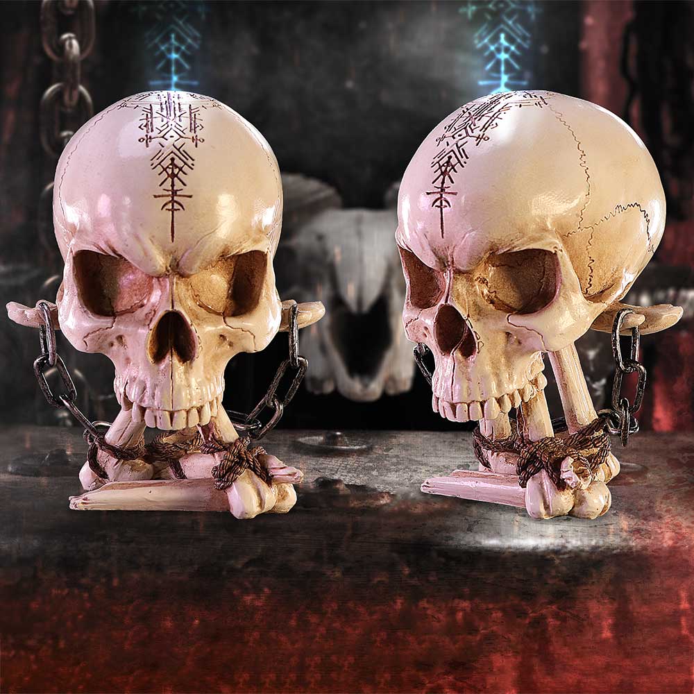 The Reckoning Skull Figurine