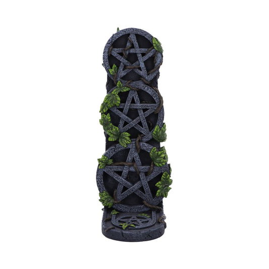 Aged Pentagram Incense Burner