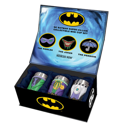 DC Batman Super-Villain Collectible Mini Cup Set