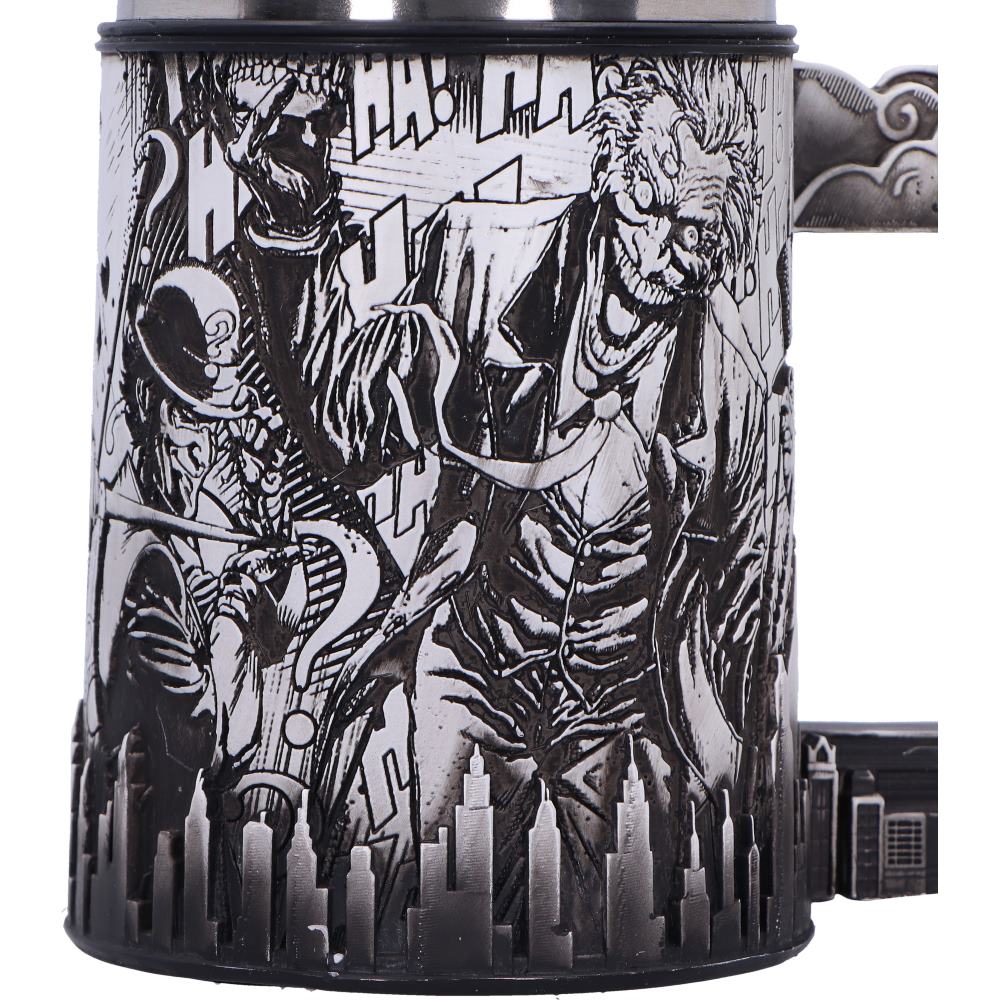 Batman Super Villains Comic Strip Collectible Tankard