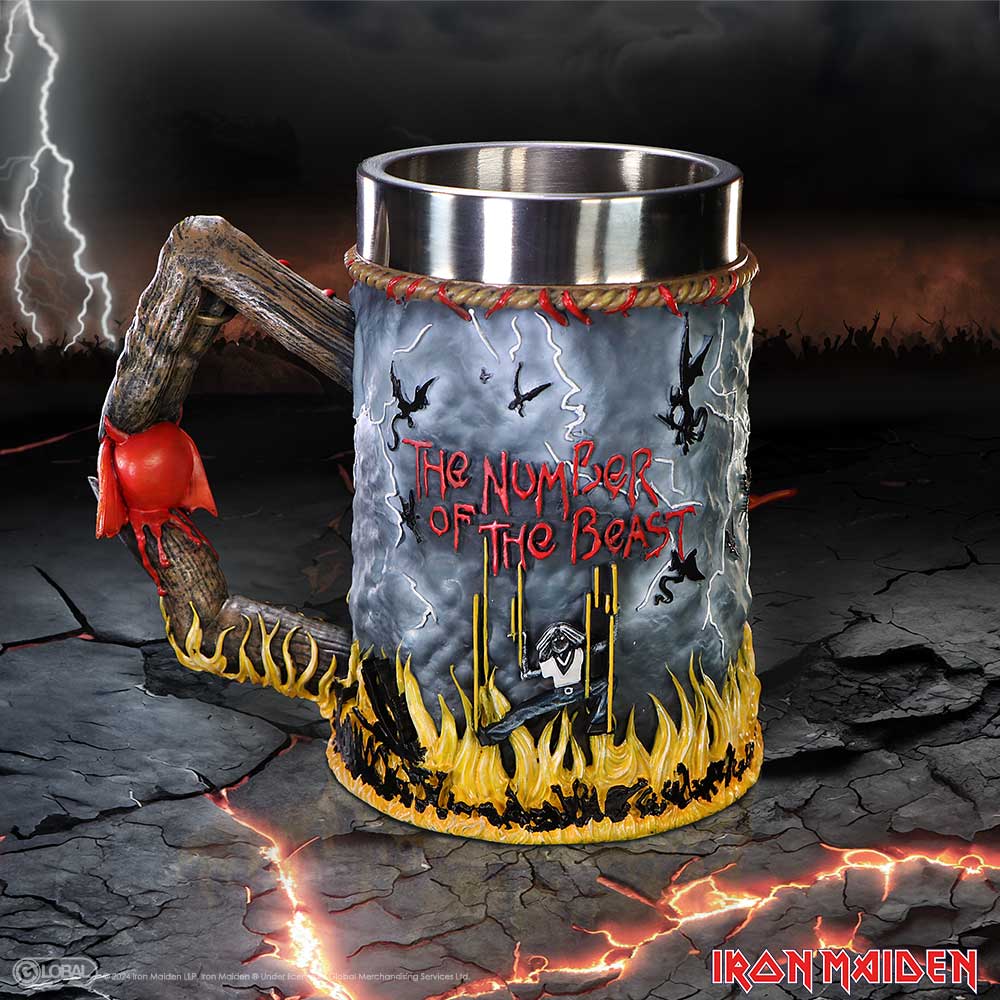 Iron Maiden The Number of the Beast Tankard