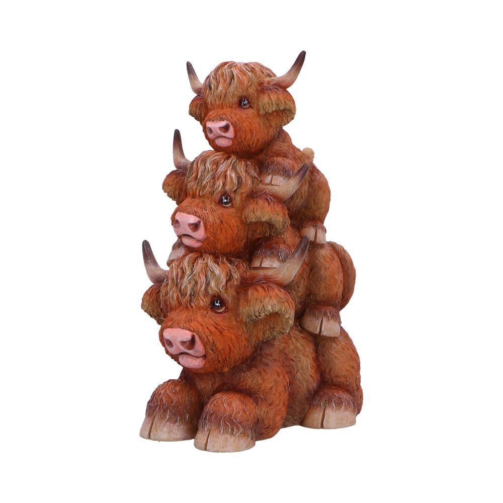 Highland Cow Totem Figurine