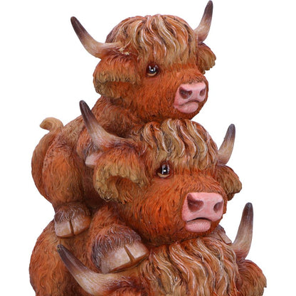 Highland Cow Totem Figurine