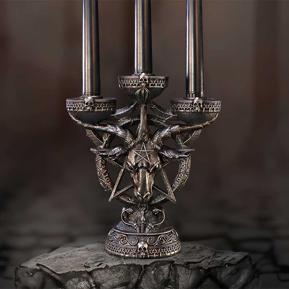 Baphomet's Radiance Candelabra