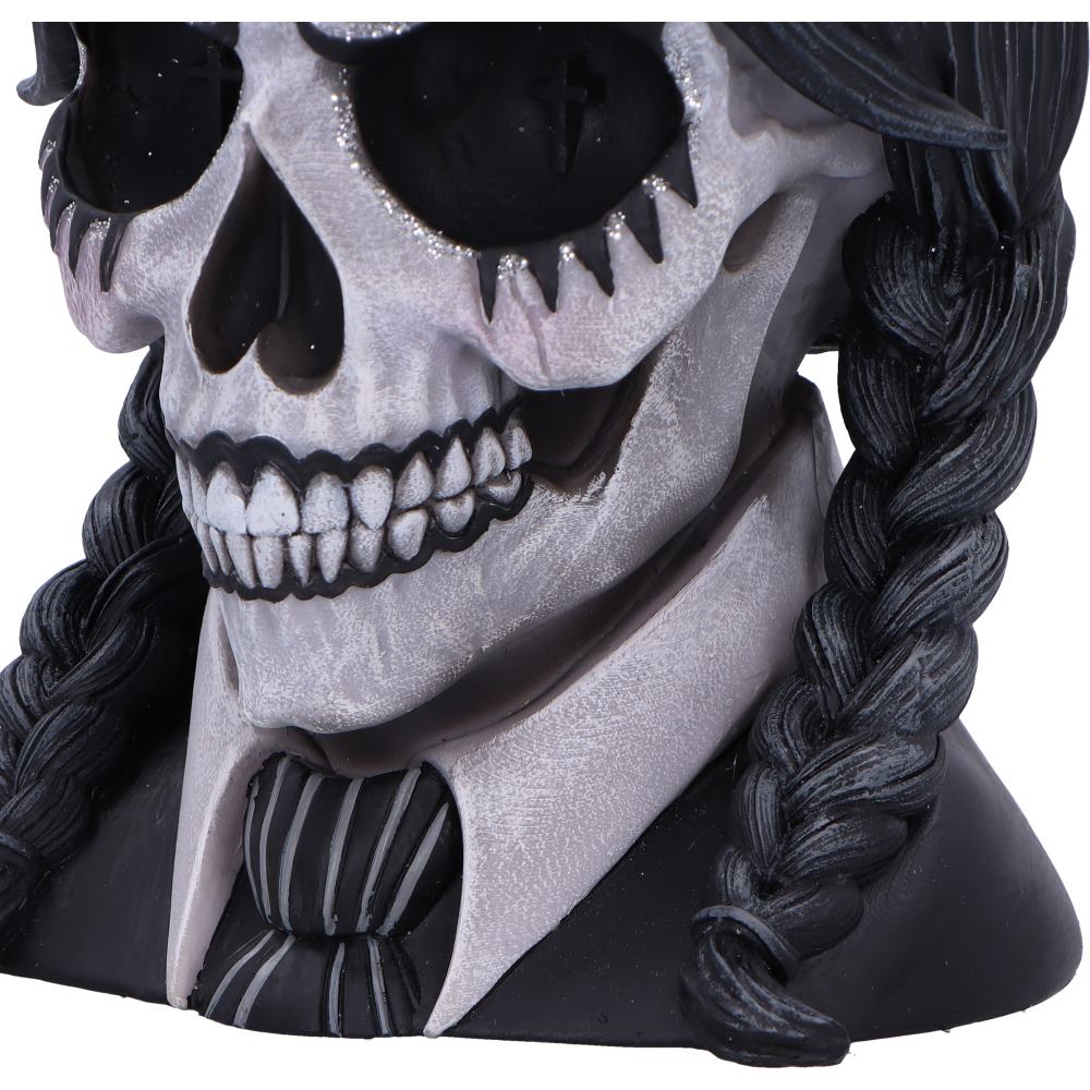 Dark Glare Skull Figurine