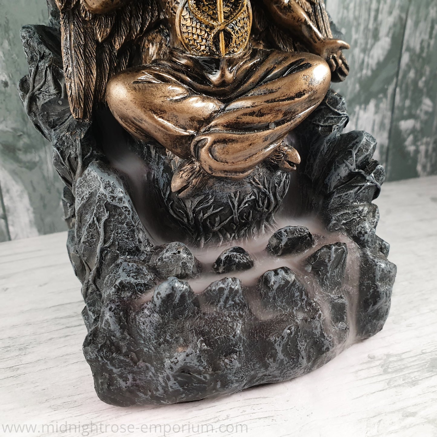 Baphomet Backflow Incense Burner