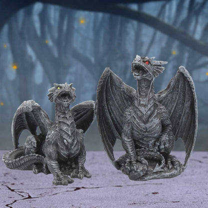 Dark Fury Dragon Figurines