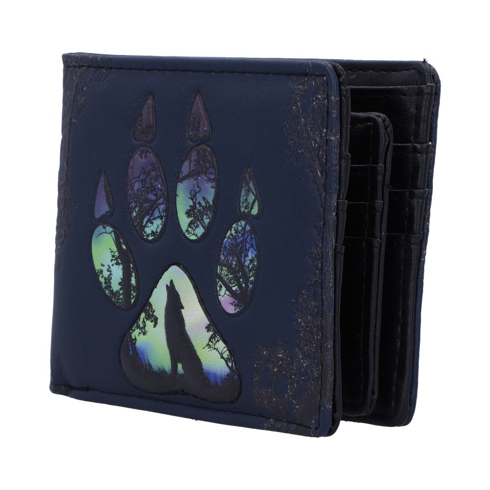 Footprints Wolf Paw Wallet