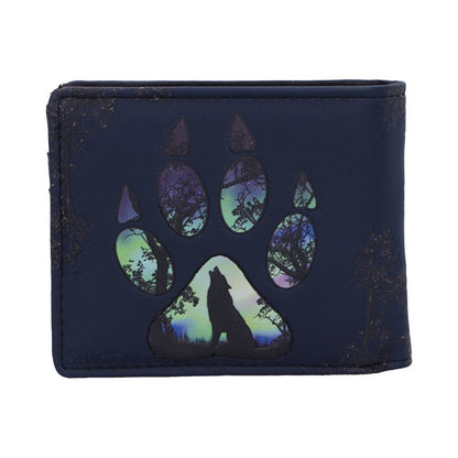 Footprints Wolf Paw Wallet