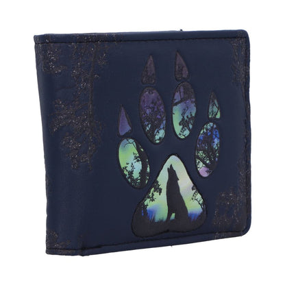 Footprints Wolf Paw Wallet