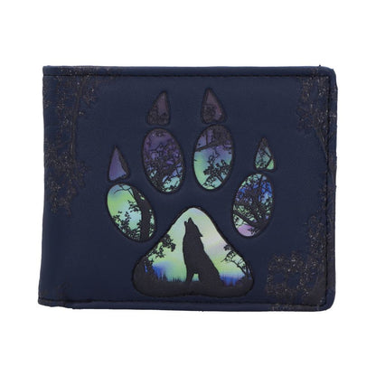 Footprints Wolf Paw Wallet