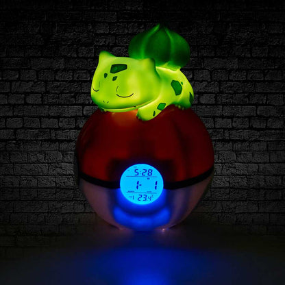 Bulbasaur Light-Up FM Alarm Clock