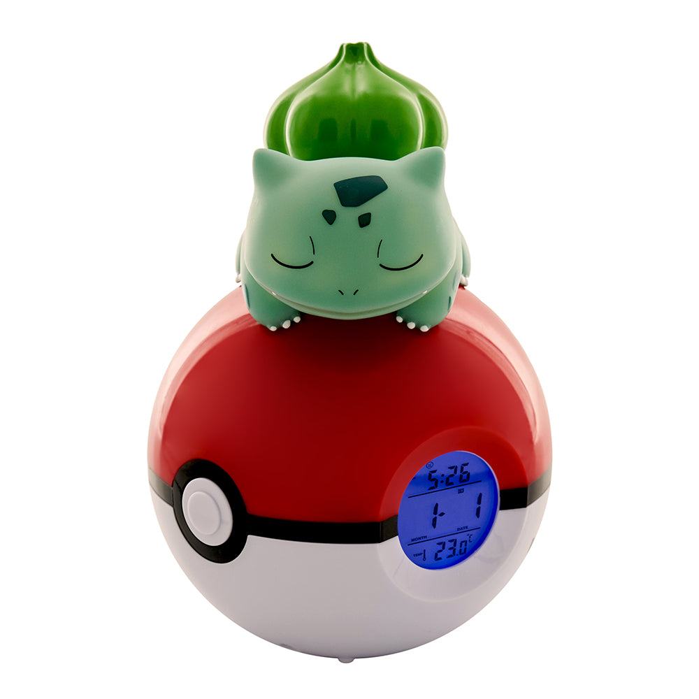 Bulbasaur Light-Up FM Alarm Clock