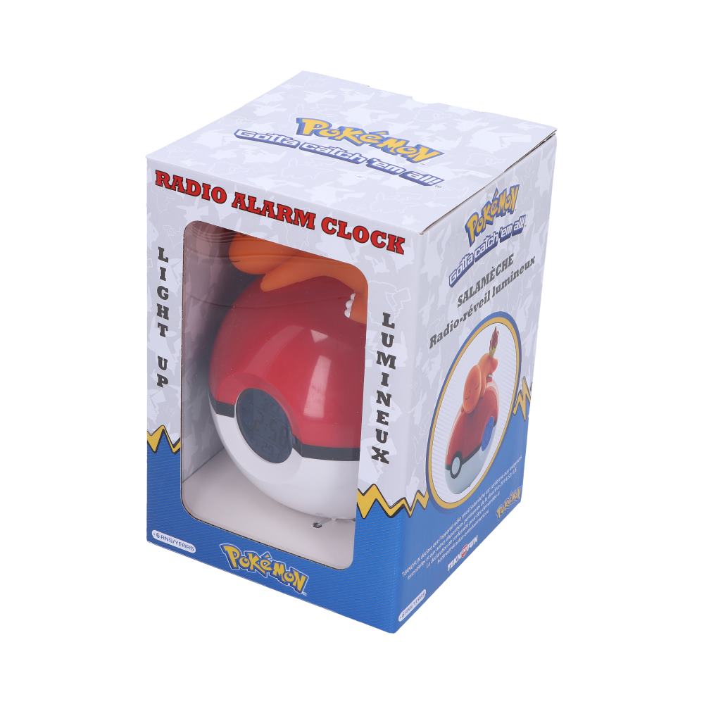 Charmander Light-Up FM Alarm Clock